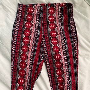 HM Flared Patterned Pants